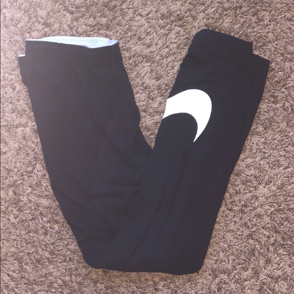 Nike Black Cotton Leggings